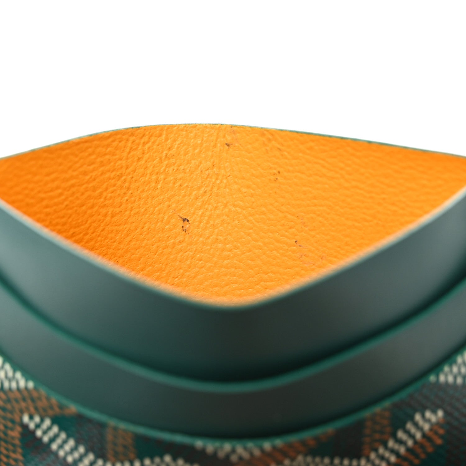 Goyard Goyardine Saint Sulpice Card Holder Green 8 of 9