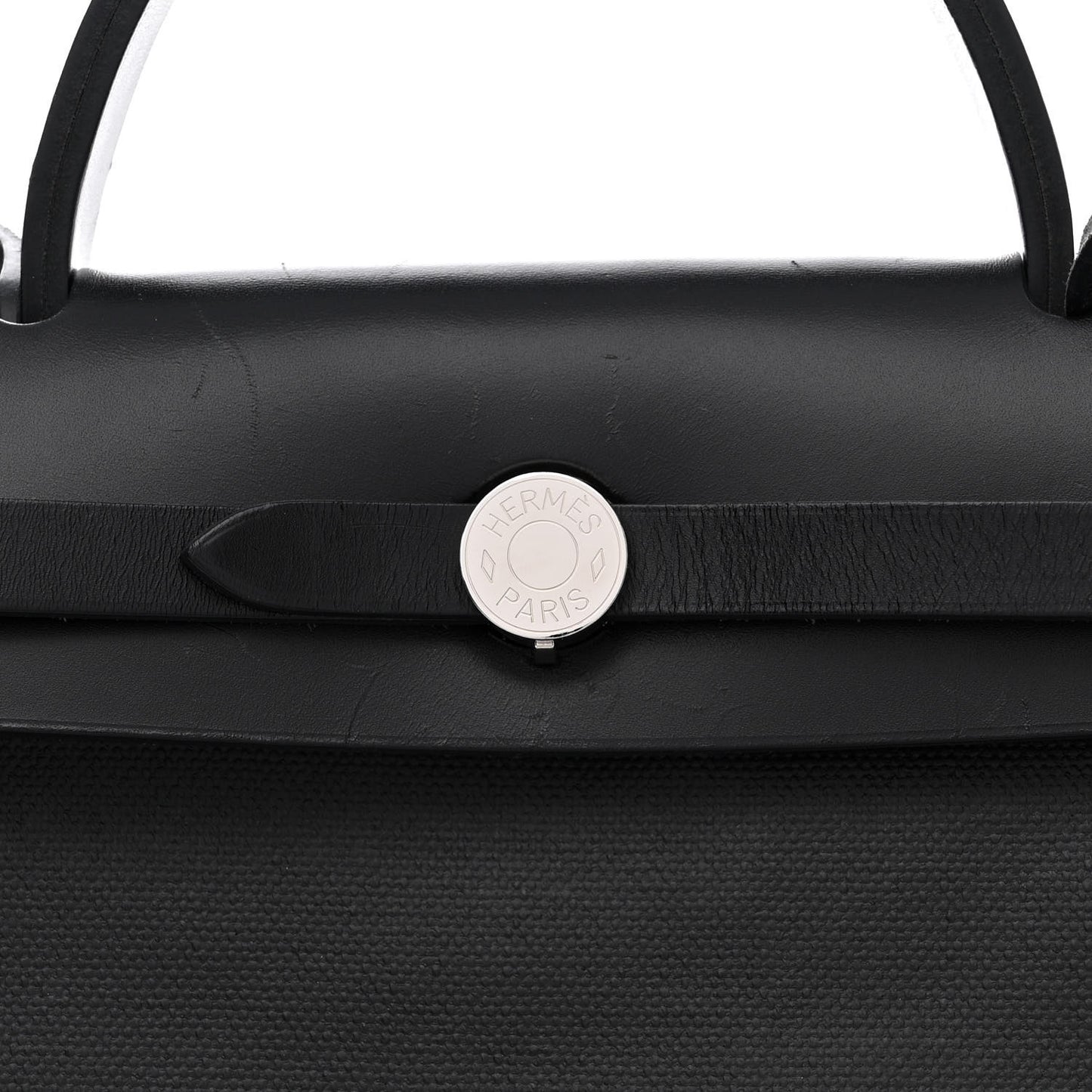 Toile H Berline Vache Hunter Herbag Zip PM 31 Black Ecru
