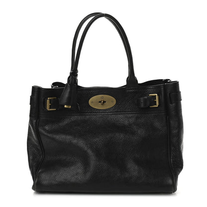 Mulberry Natural Leather Bayswater Tote Black 1 of 15
