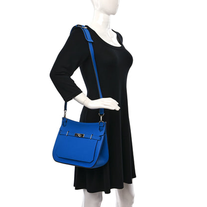 Hermes Taurillon Clemence Jypsiere 28 Bleu Hydra 2 of 8