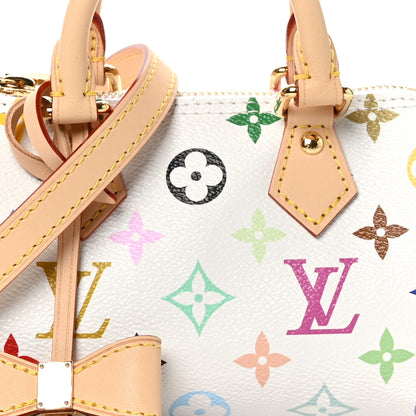 Louis Vuitton LV X TM Monogram Multicolor Nano Speedy White 7 of 9