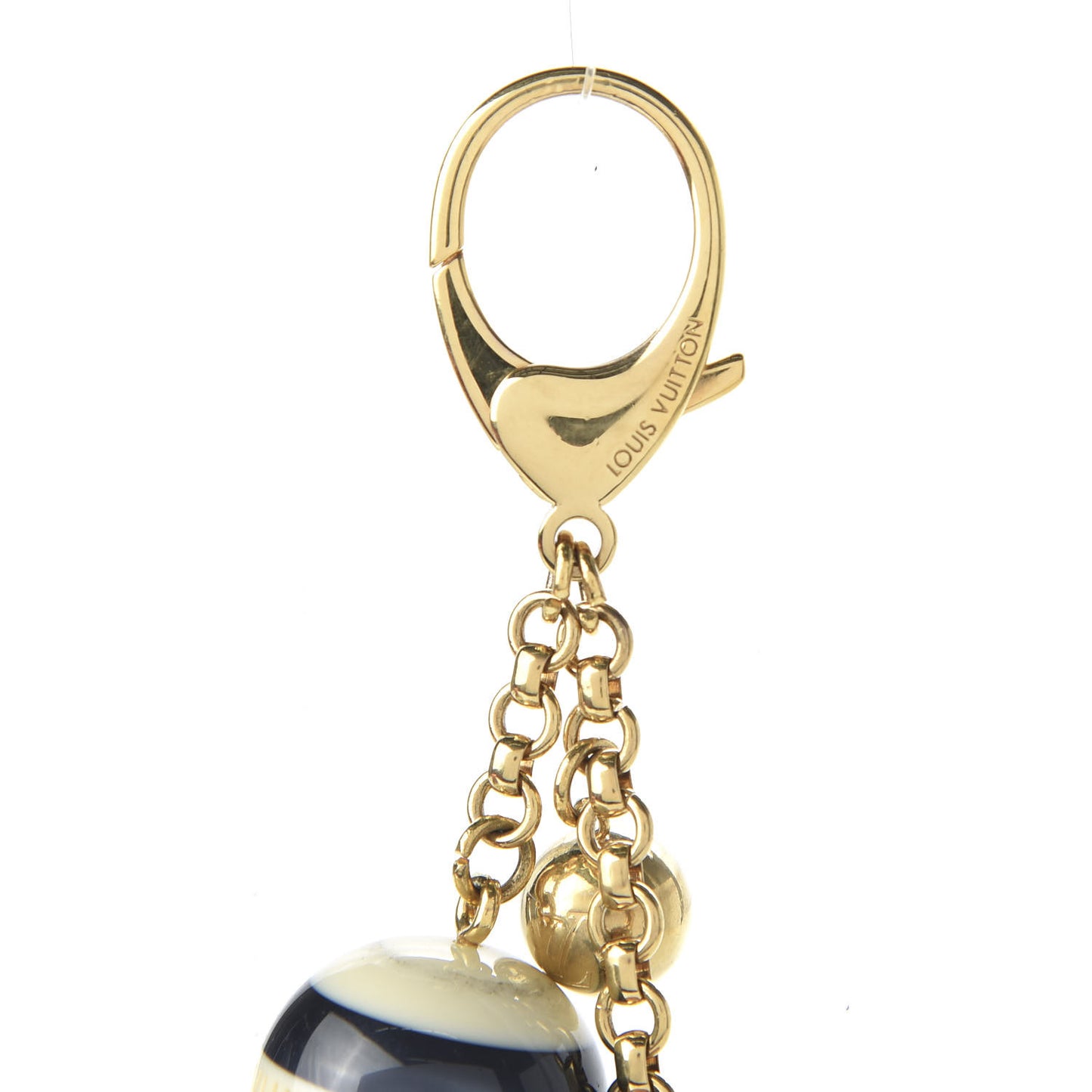 Mini Lin Croisette Bag Charm Blue