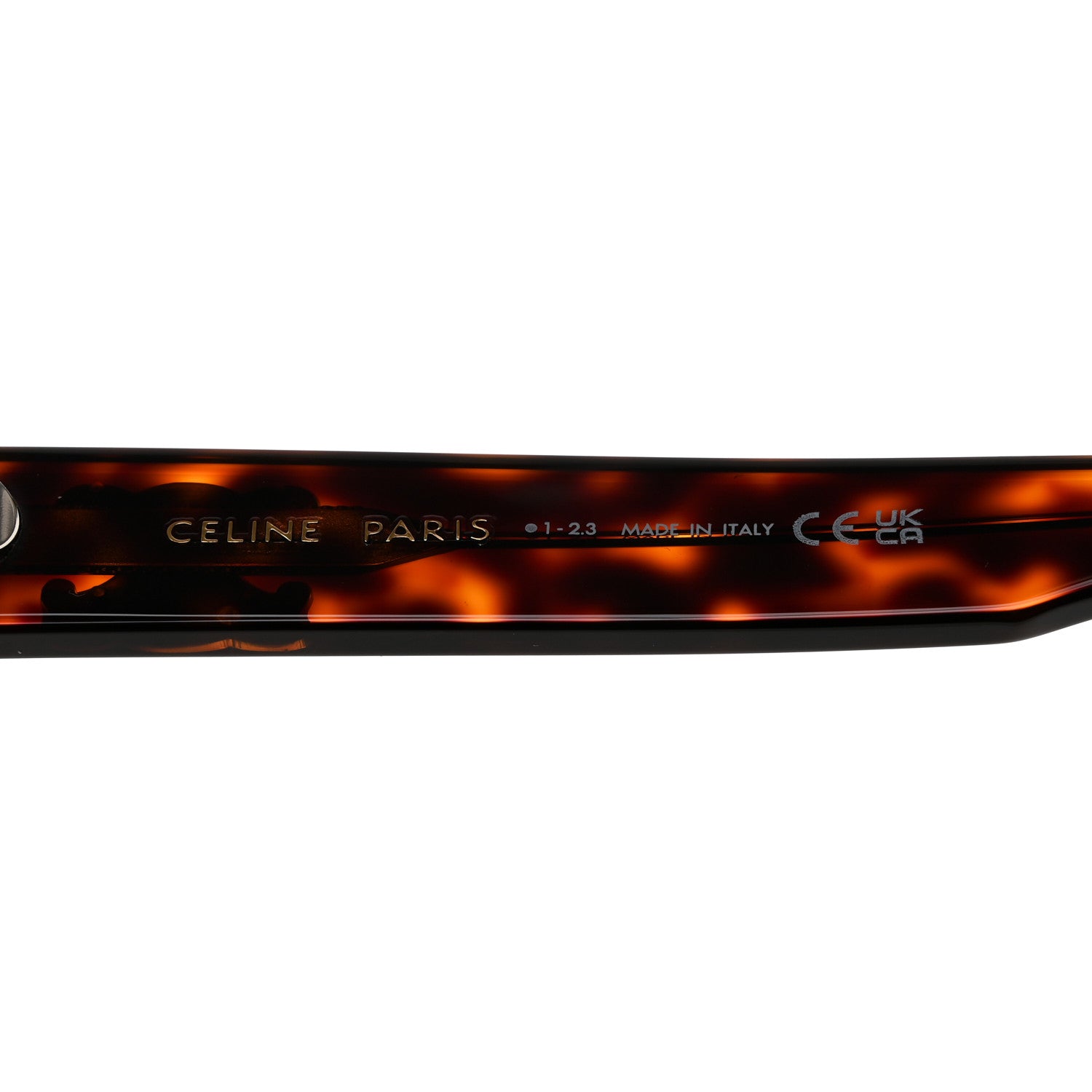 Celine Acetate Triomphe 01 Sunglasses CL 40238U Tortoise 6 of 7