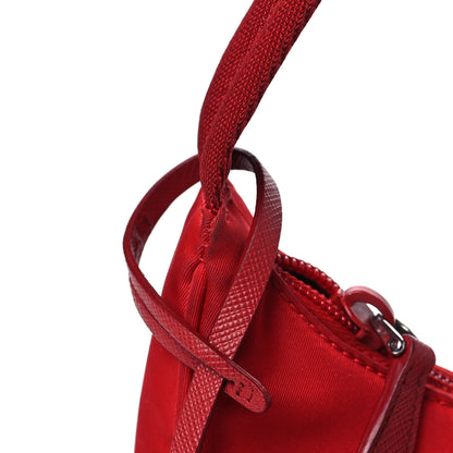 Prada Tessuto Nylon Mini Re-Edition 2000 Bag Rosso 17 of 17