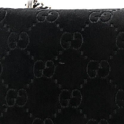 Gucci Velvet GG Monogram Small Dionysus Shoulder Bag Black 14 of 14