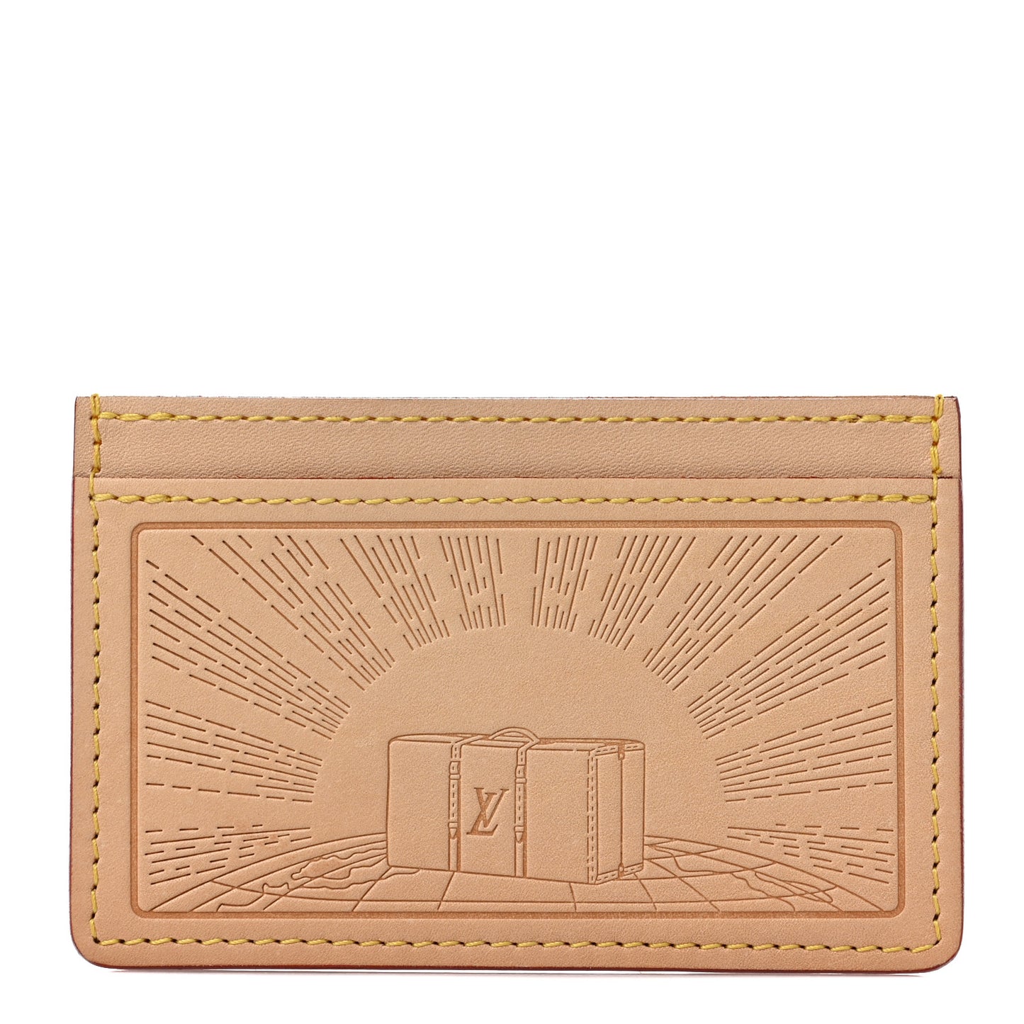 Vachetta Earth Trunks Card Holder