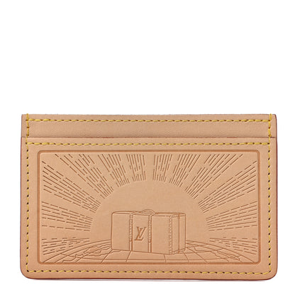 Louis Vuitton Vachetta Earth Trunks Card Holder 1 of 7