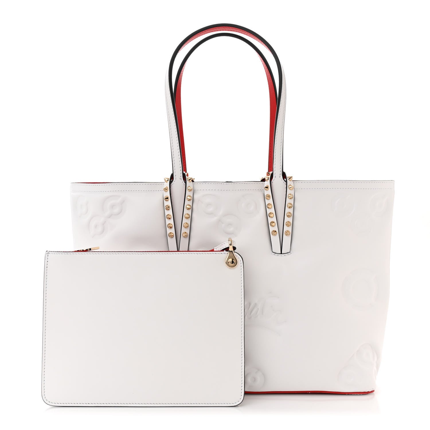 Christian Louboutin Padded Loubinthesky Cabata Tote White 3 of 12