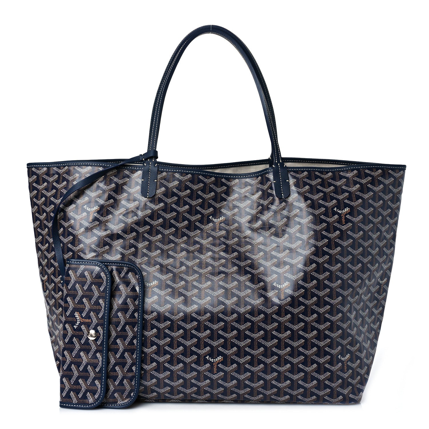 Goyard Goyardine Saint Louis GM Navy 1 of 10