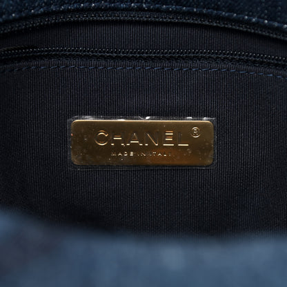 Chanel Denim Quilted Medium Chanel 19 Flap Blue 6 of 10