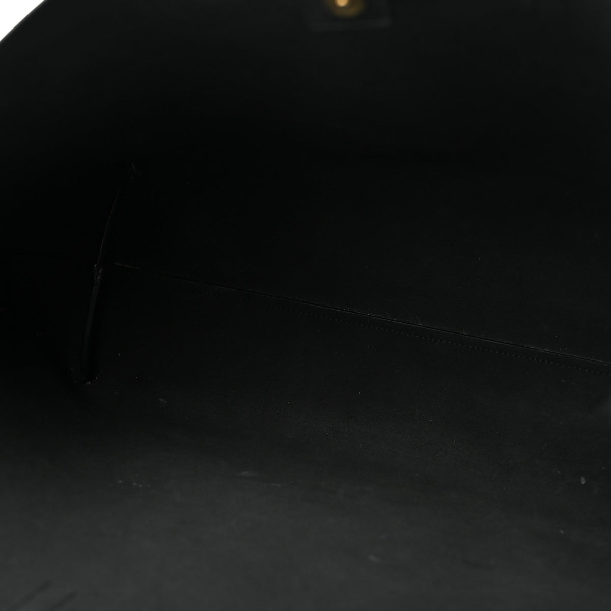 Saint Laurent Calfskin Large Shopping Tote Black 6 of 12