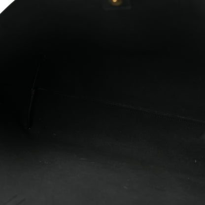 Saint Laurent Calfskin Large Shopping Tote Black 6 of 12