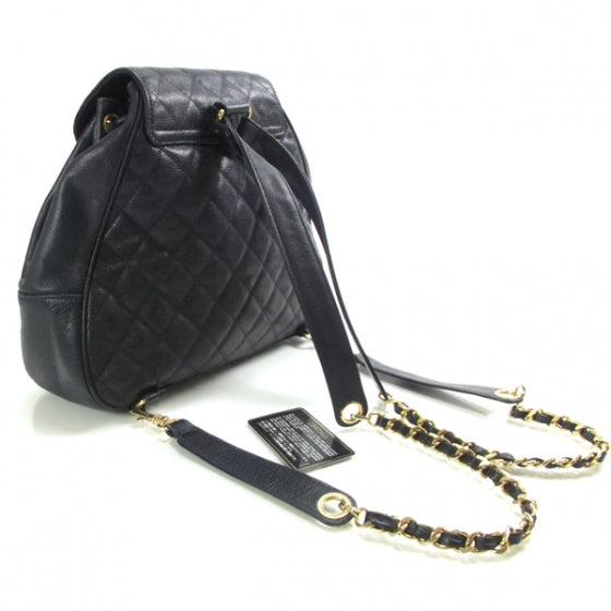 Chanel Caviar Quilted Backpack Black 3 of 13