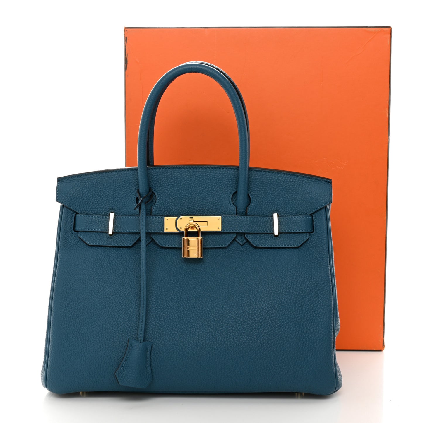 Togo Birkin 30 Cobalt
