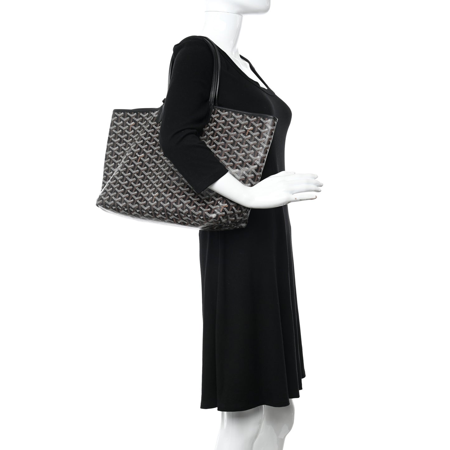 Goyardine Saint Louis PM Black