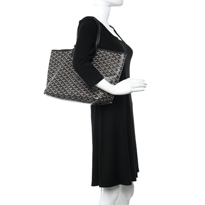 Goyard Goyardine Saint Louis PM Black 2 of 9