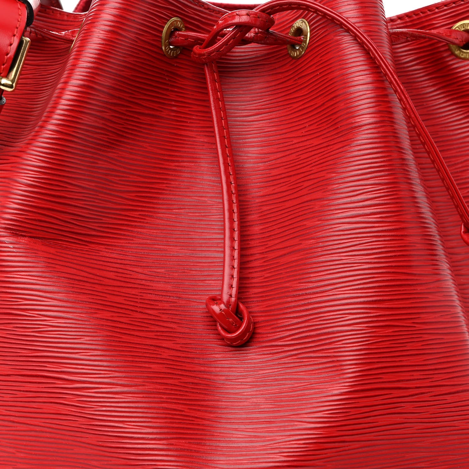 Louis Vuitton Epi Petit Noe Castillan Red 7 of 14