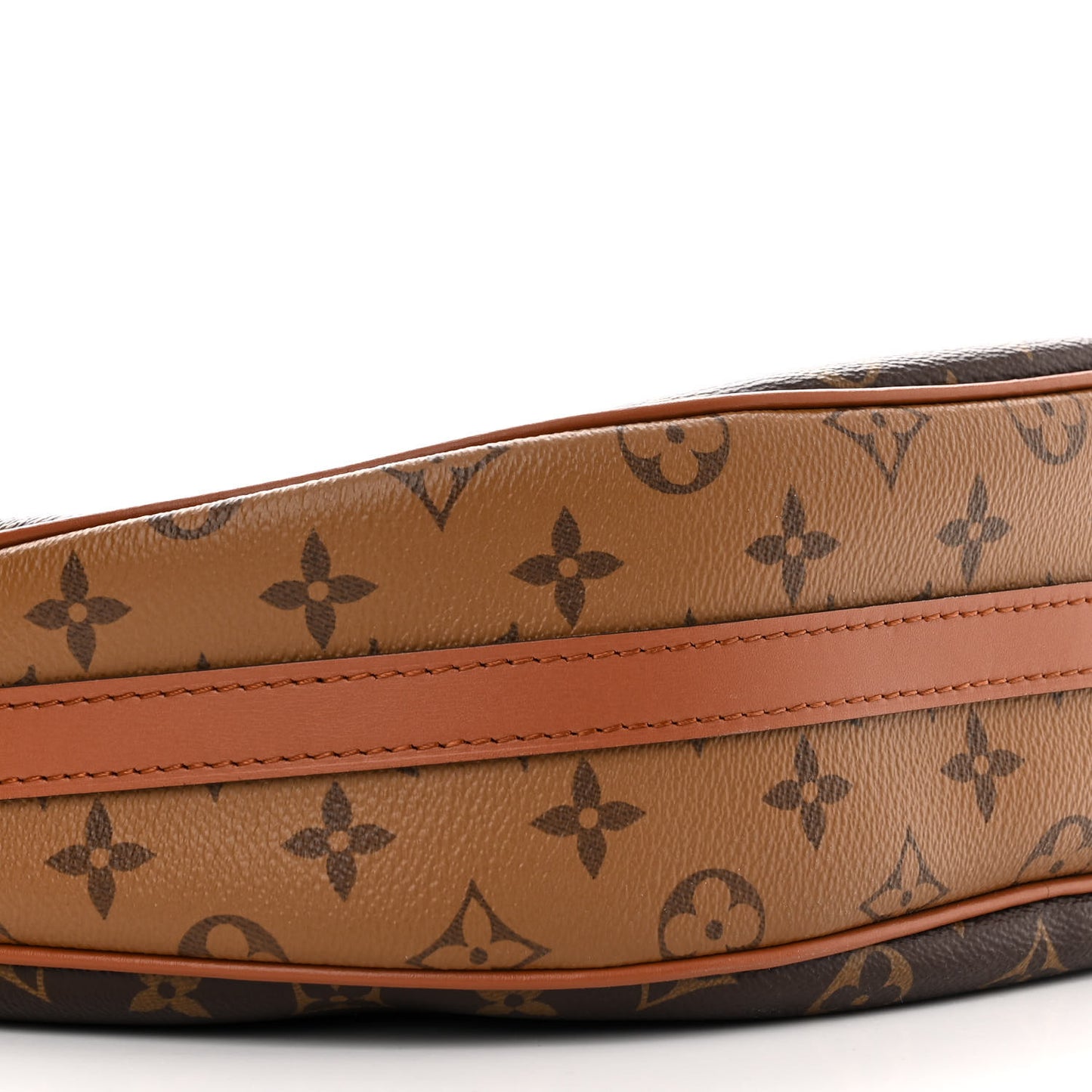 Reverse Monogram Loop Hobo