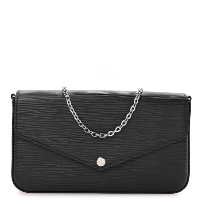 Louis Vuitton Epi Pochette Felicie Black 1 of 11