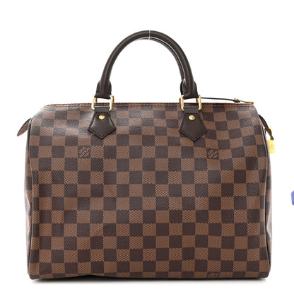Louis Vuitton Damier Ebene Speedy 30 1 of 10