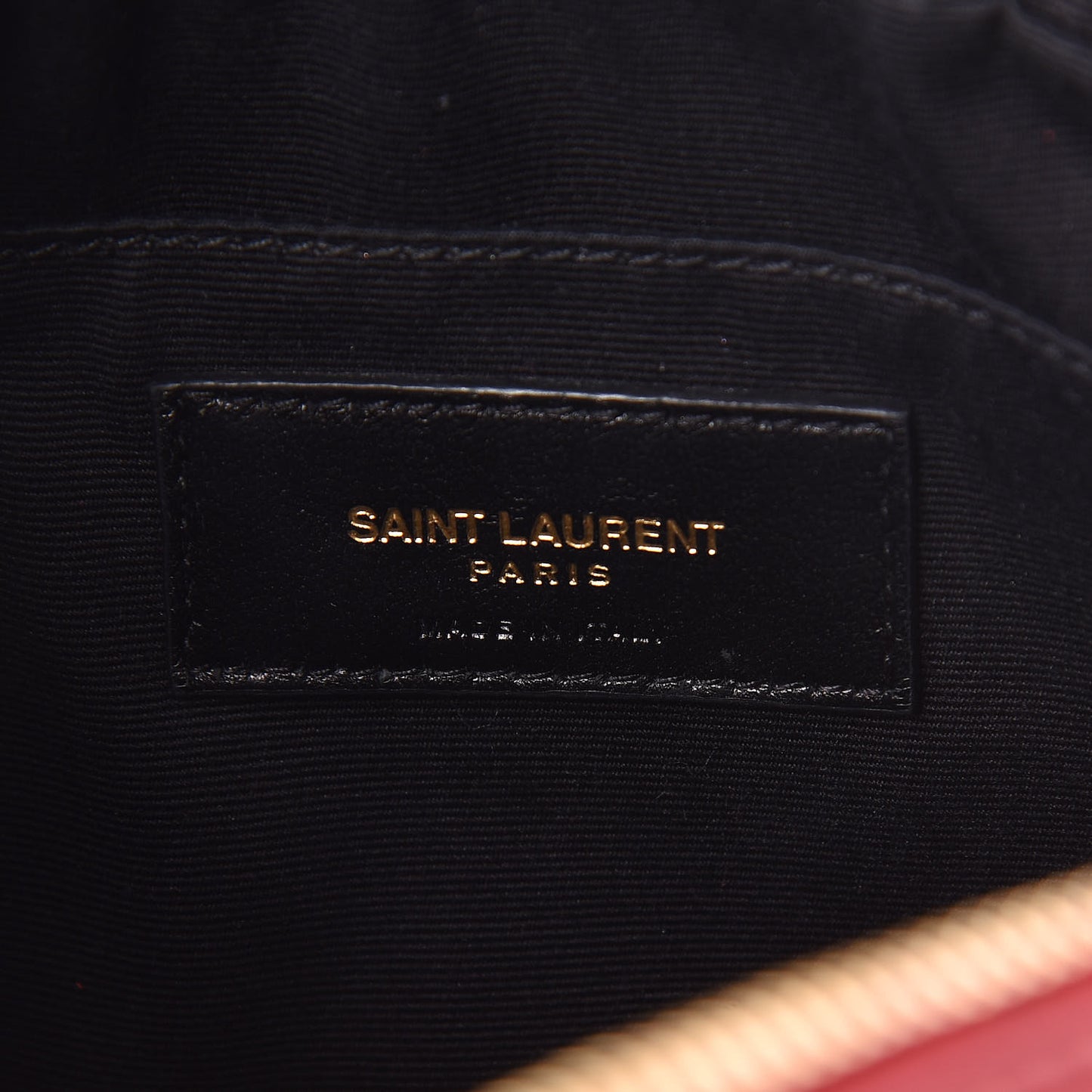 Calfskin Matelasse Monogram Lou Camera Bag Red