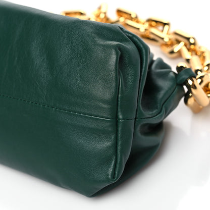 Bottega Veneta Calfskin The Pouch Chain Raintree 10 of 10