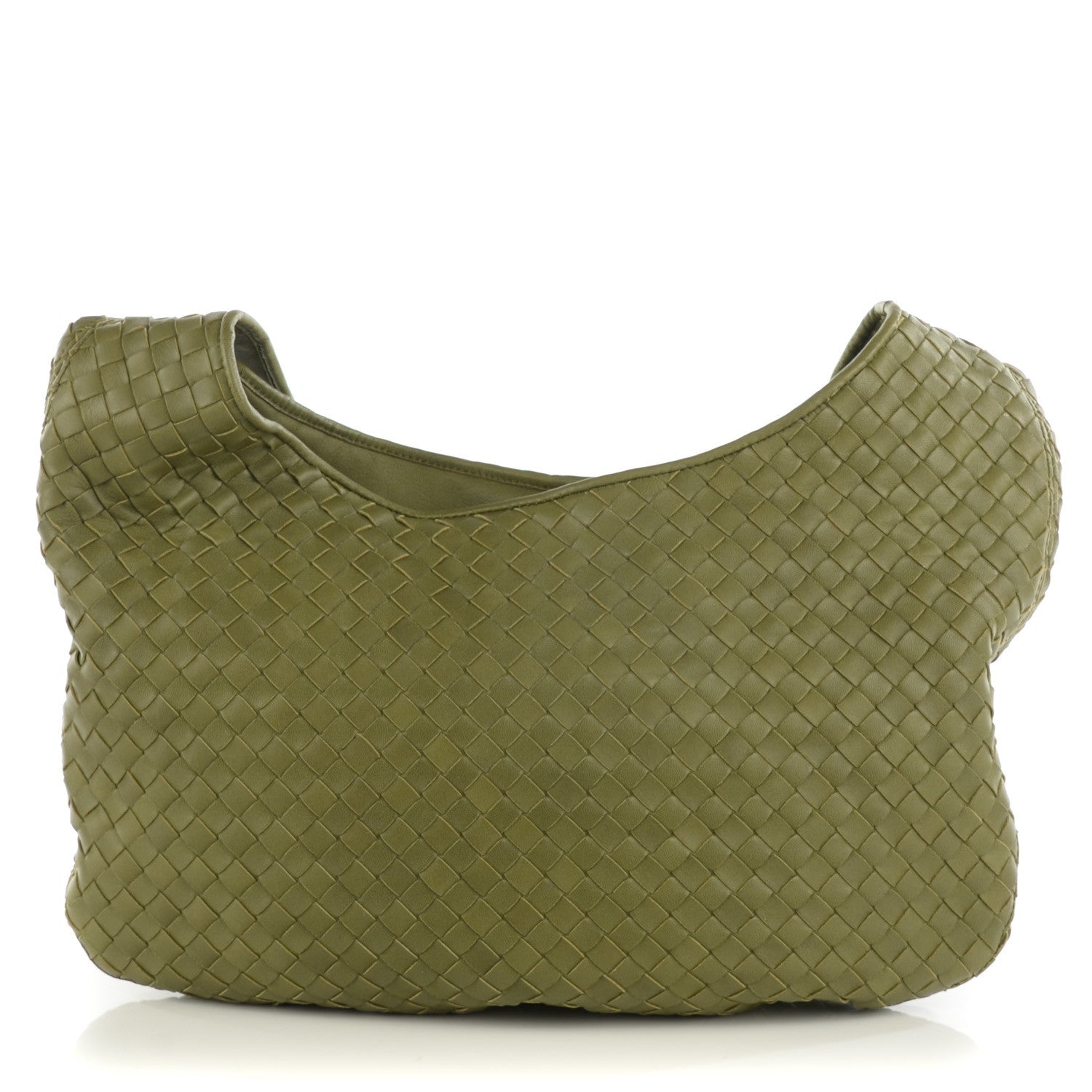 Bottega Veneta Intrecciato Nappa Shoulder Bag Olive 1 of 8