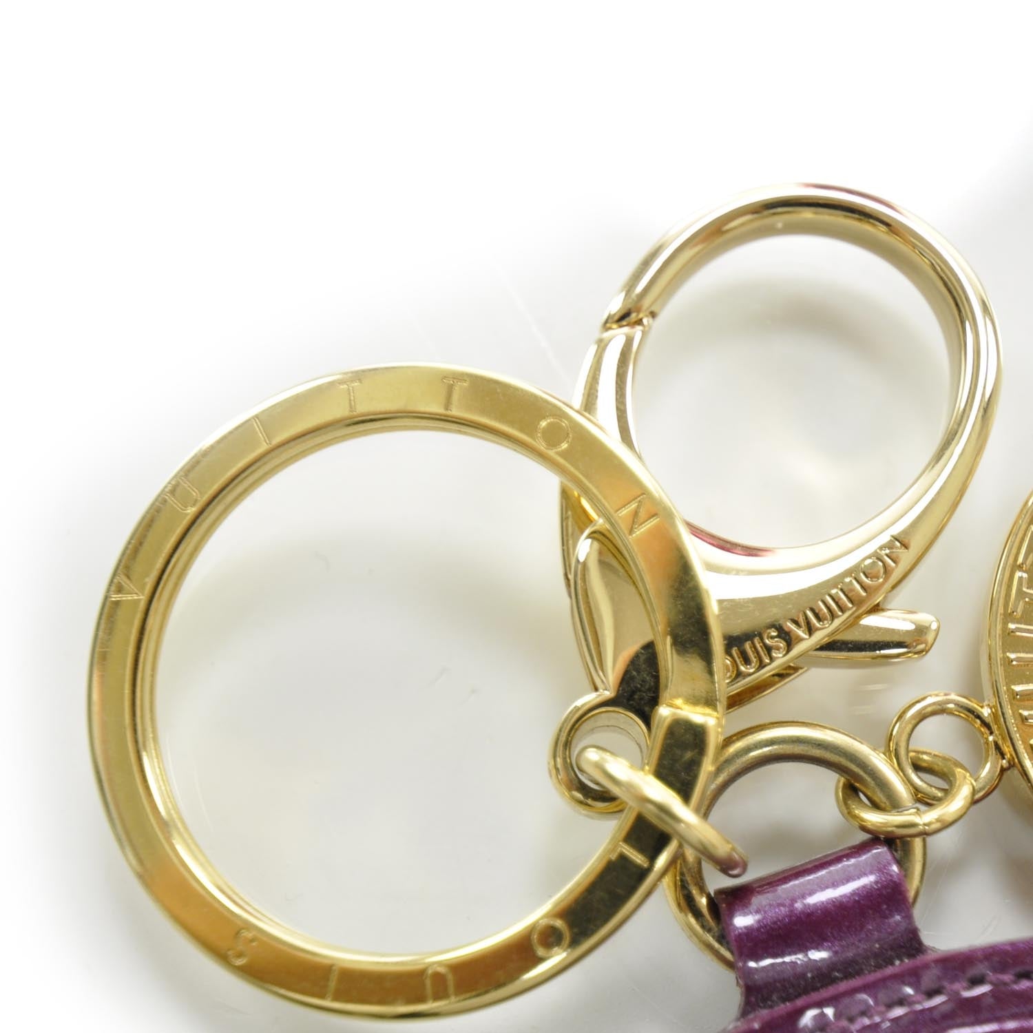 Louis Vuitton Vernis Trunks and Bags Bag Charm Violet 3 of 4