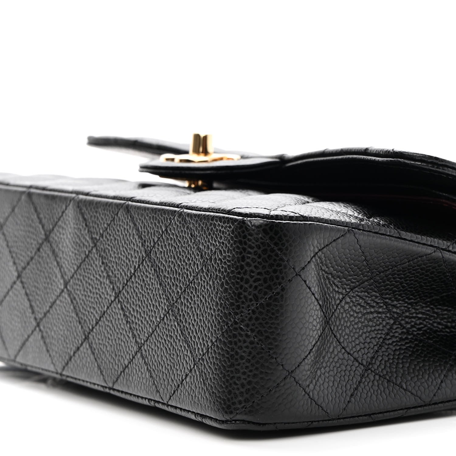 Chanel Caviar Quilted Small Double Flap Black 9 of 9