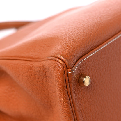 Hermes Chevre De Coromandel Kelly Retourne 35 Gold 10 of 14