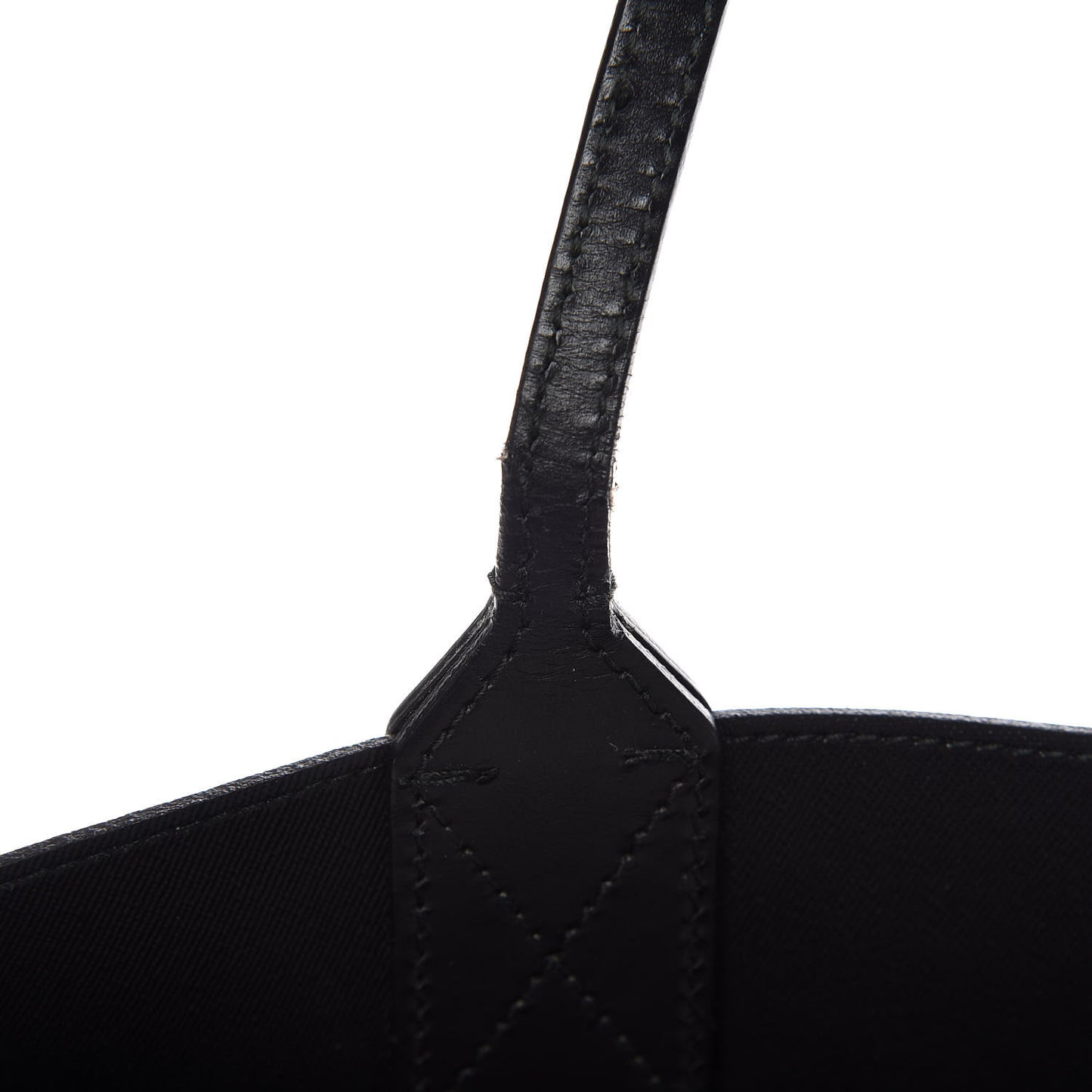 Calfskin GG Supreme Monogram Caleido Large Reversible Tote Black