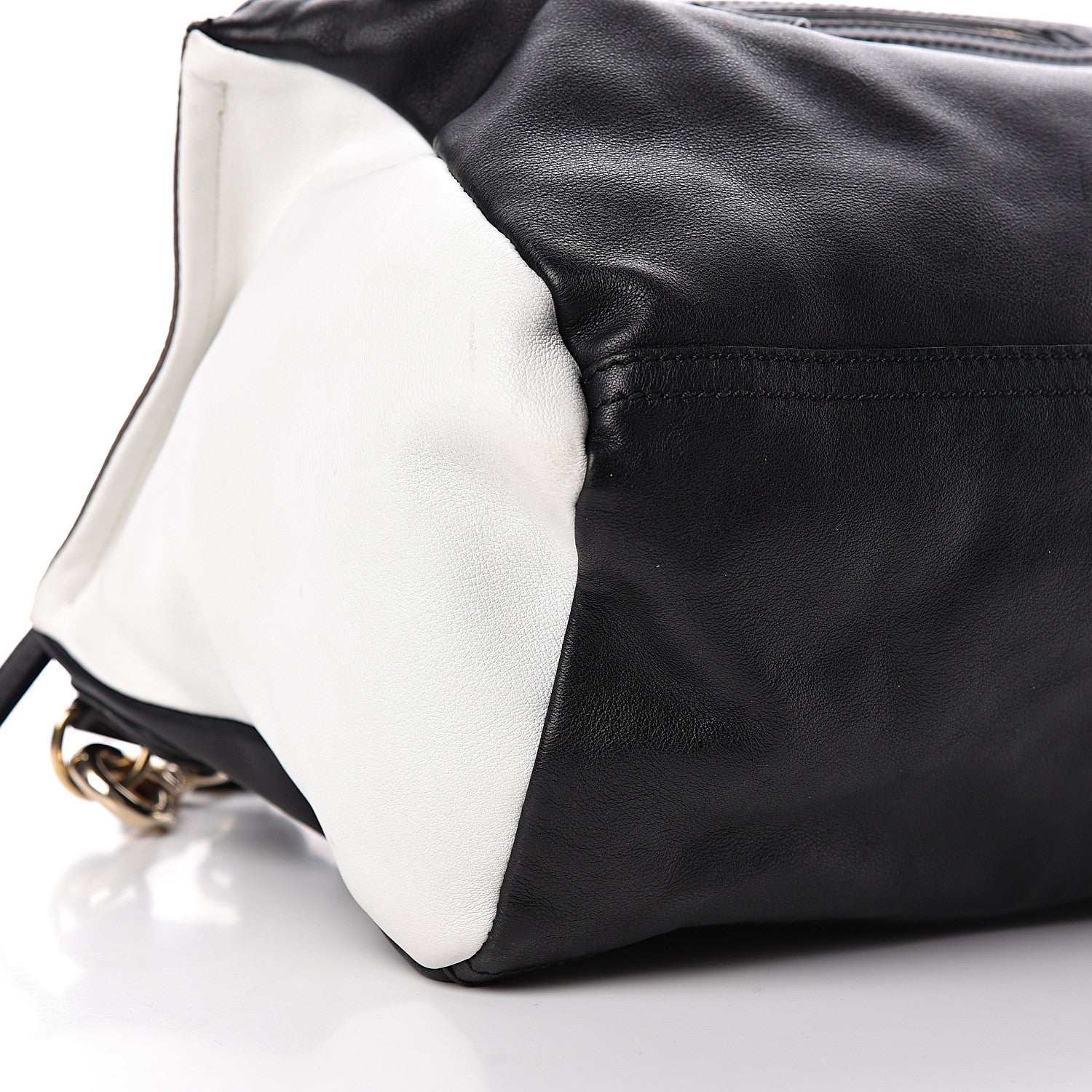 Givenchy Sugar Goatskin Medium Tri-Color Pandora Black Linen White 9 of 10