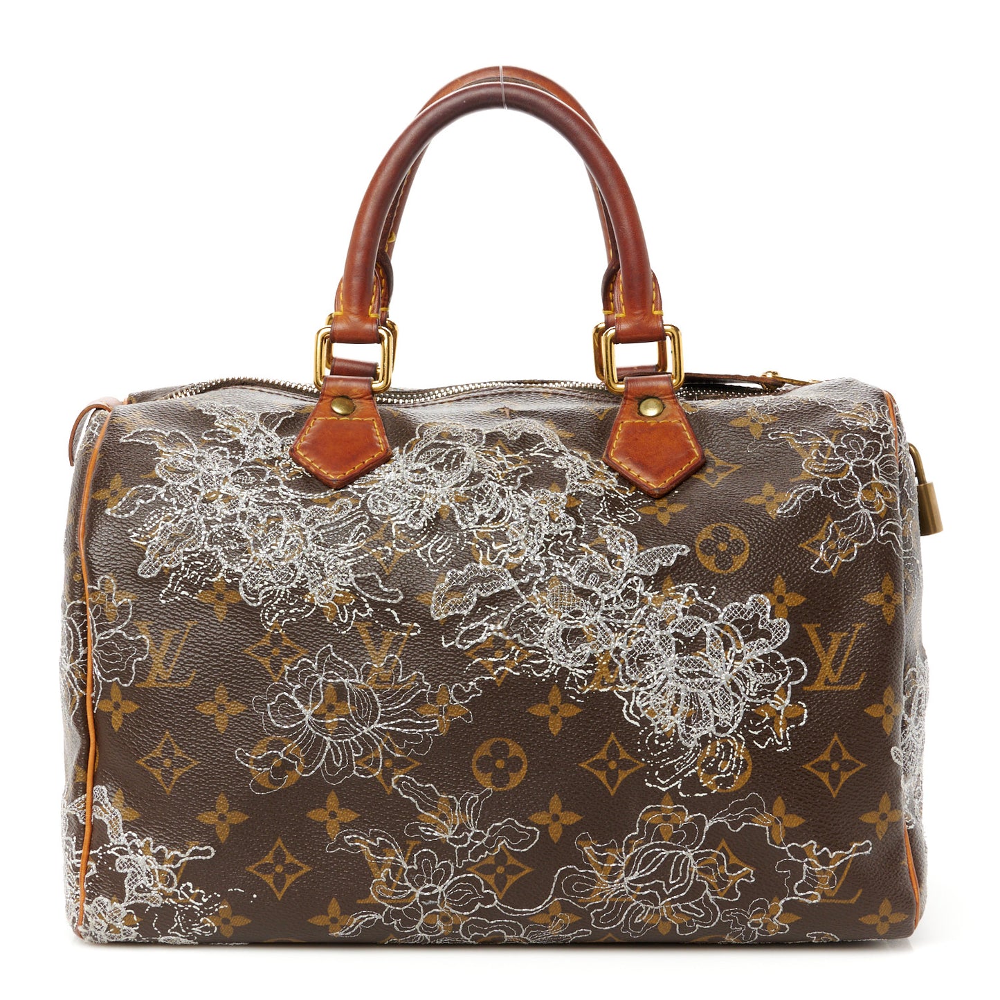 Monogram Dentelle Speedy 30 Silver