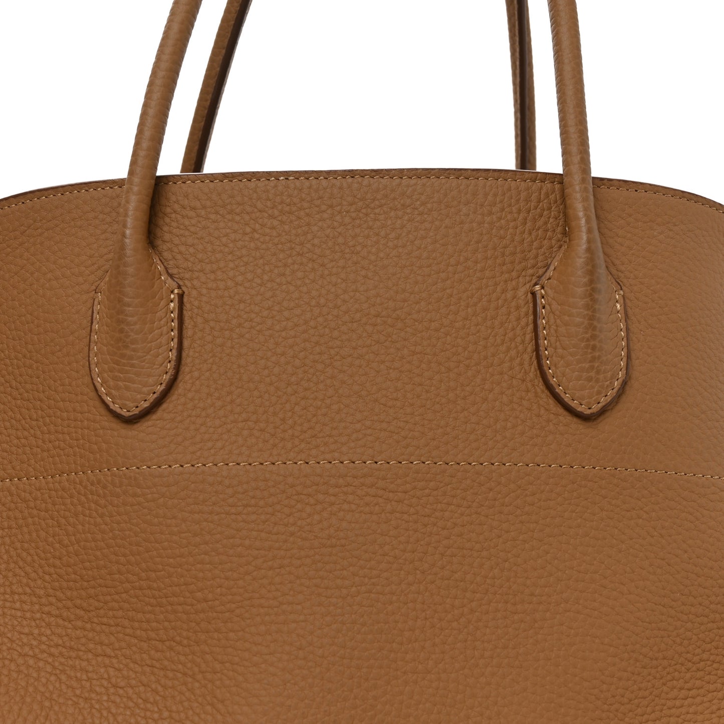 Matte Grained Calfskin EW Margaux Rubber