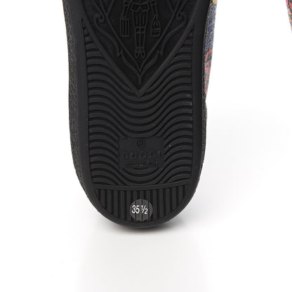 Gucci GG Supreme Monogram Psychedelic Womens Ace Sneakers 35.5 Black Multicolor 6 of 9