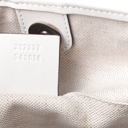Gucci GG Supreme Monogram Stars Childrens Tote White 6 of 13