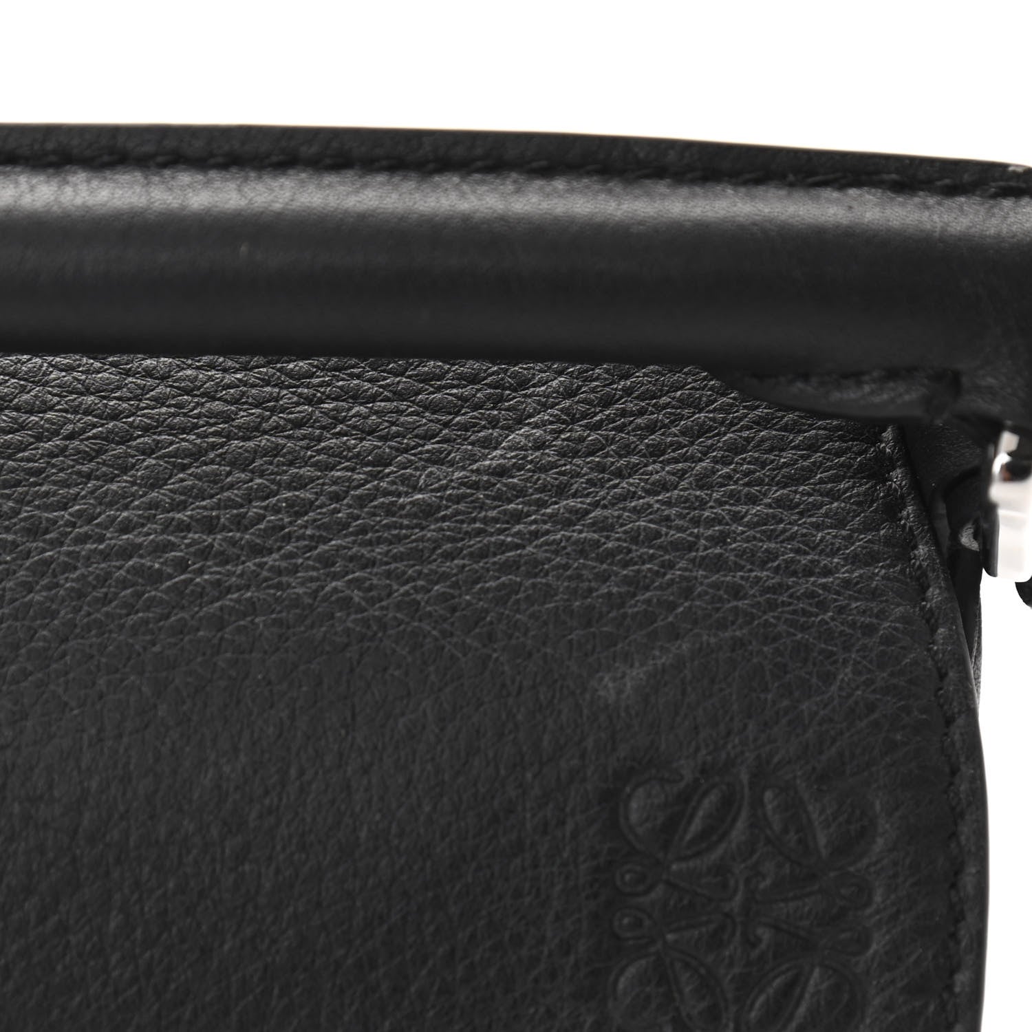 Loewe Calfskin Mini Puzzle Bag Black 10 of 11