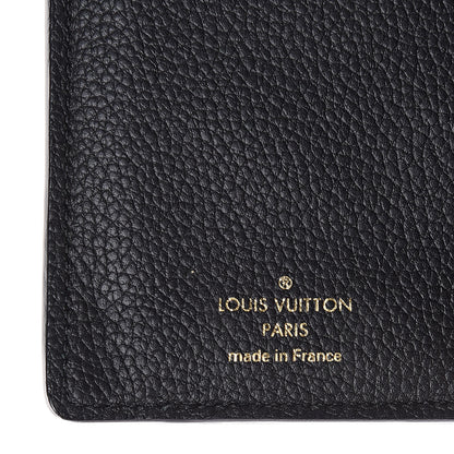 Louis Vuitton Empreinte Compact Curieuse Wallet Black 6 of 7