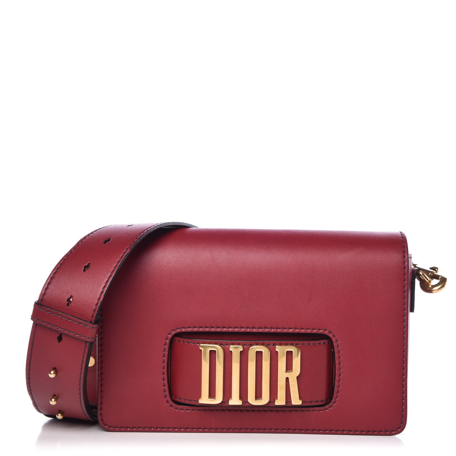 Christian Dior Calfskin Dio(r)evolution Flap Bag Red 1 of 9