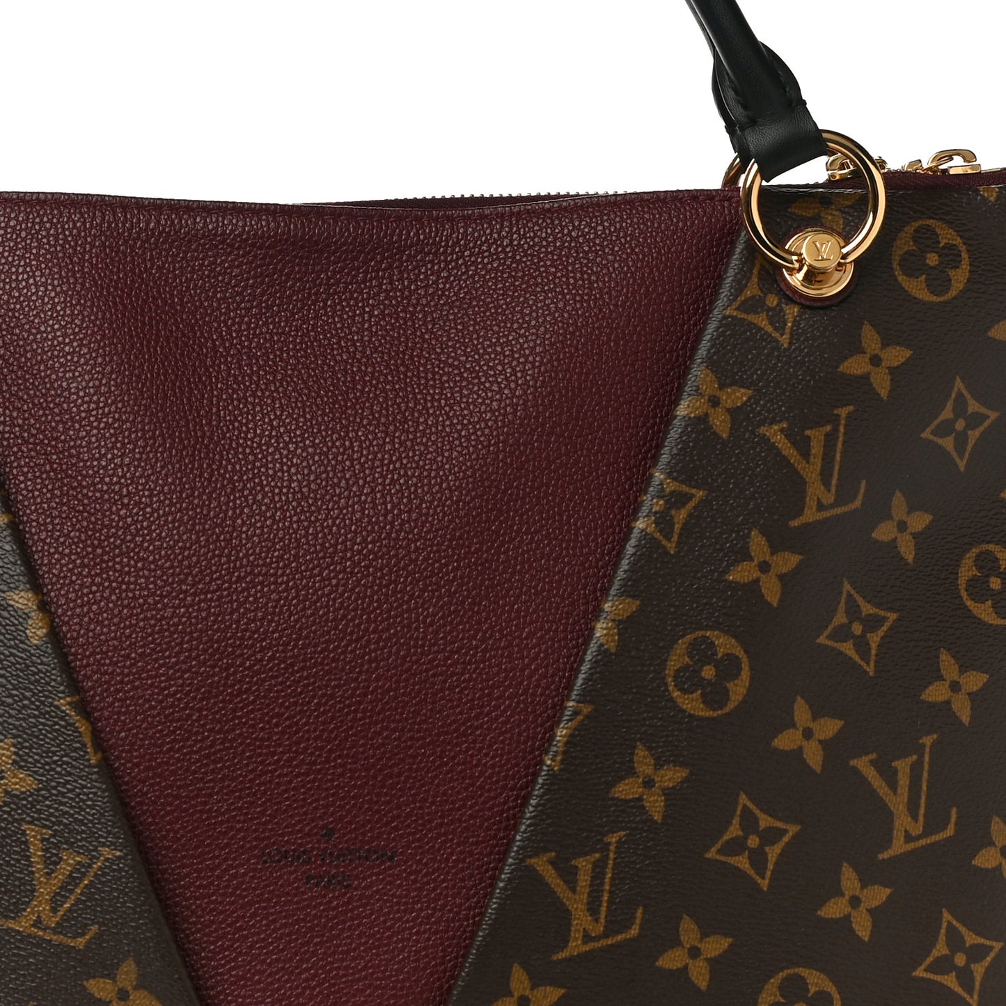 Monogram V Tote MM Bordeaux