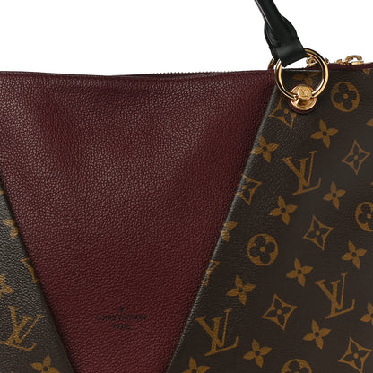 Louis Vuitton Monogram V Tote MM Bordeaux 7 of 9