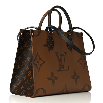 Louis Vuitton Reverse Monogram Giant Onthego MM 3 of 9