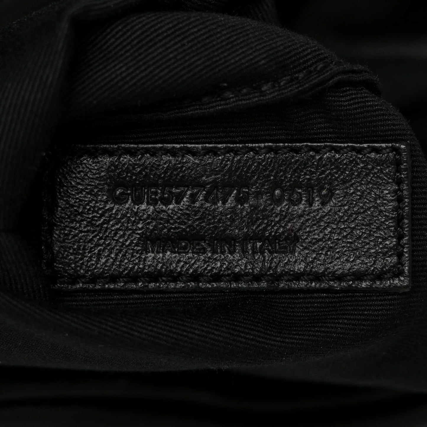 Lambskin Quilted Medium Loulou Puffer Monogram Chain Satchel Black