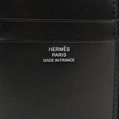 Hermes Box MC2 Euclide Card Holder Case Black 6 of 7