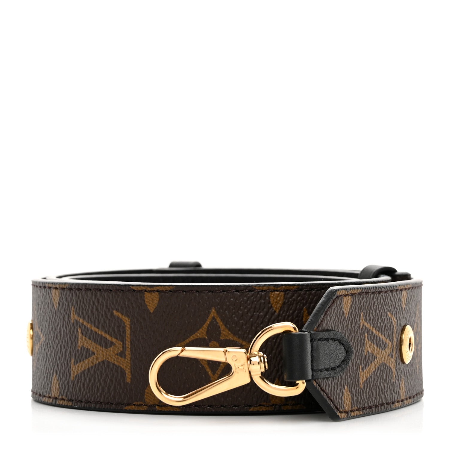 Louis Vuitton Monogram Adjustable Bandouliere Shoulder Strap Black 1 of 5