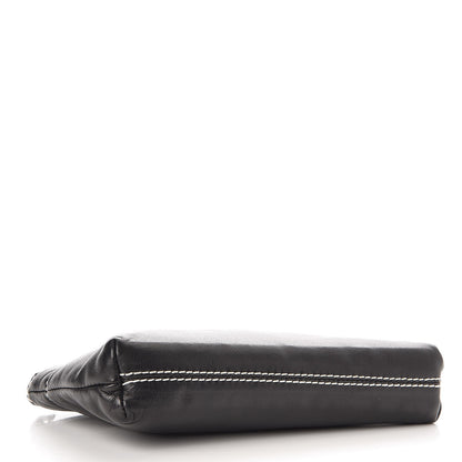 Chanel Lambskin Lax Pochette Black 4 of 7
