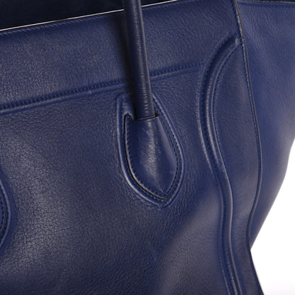 Celine Supple Calfskin Medium Phantom Luggage Indigo 18 of 24