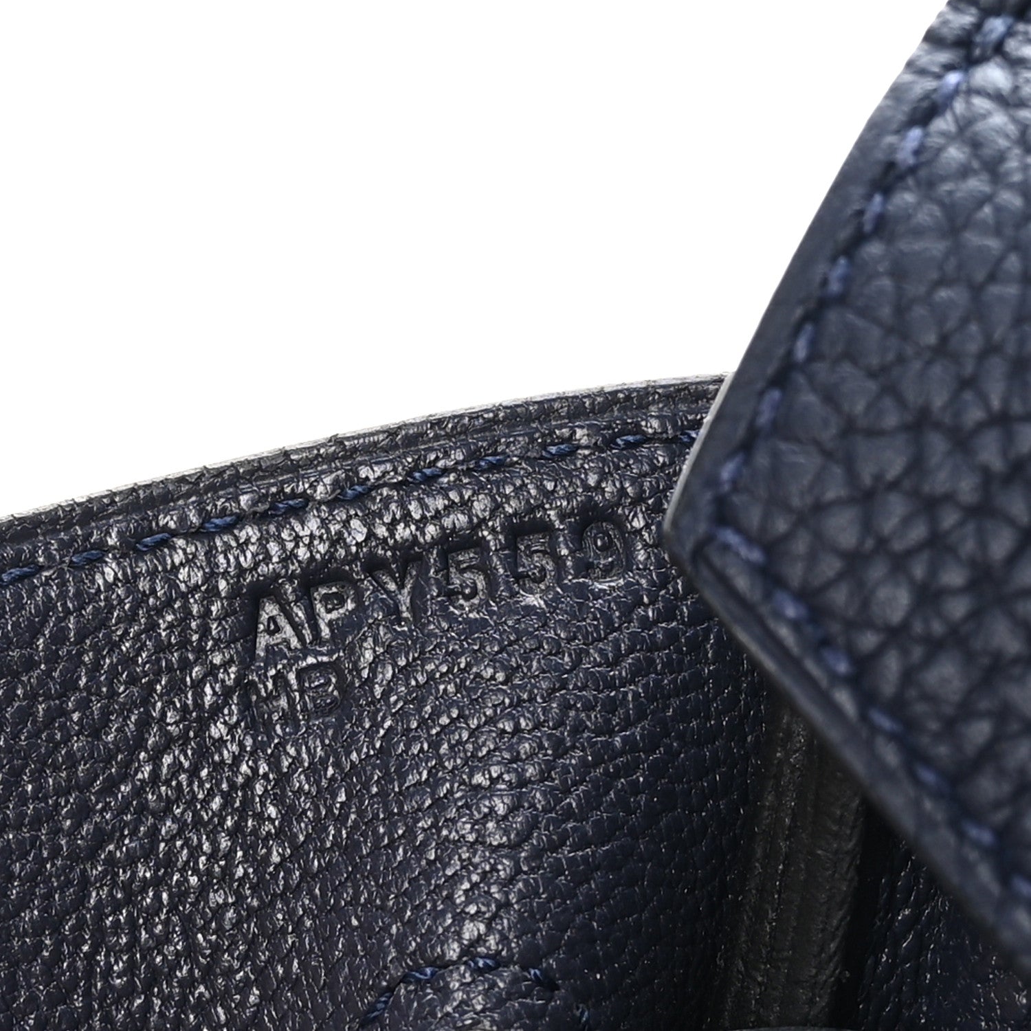 Hermes Togo Birkin 35 Bleu Nuit 7 of 11