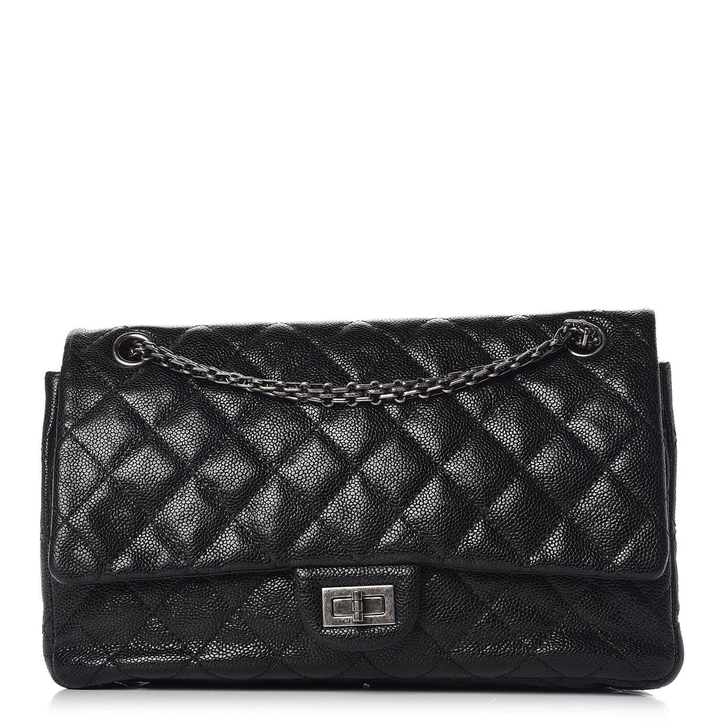Caviar Quilted 2.55 Reissue 226 Flap Black
