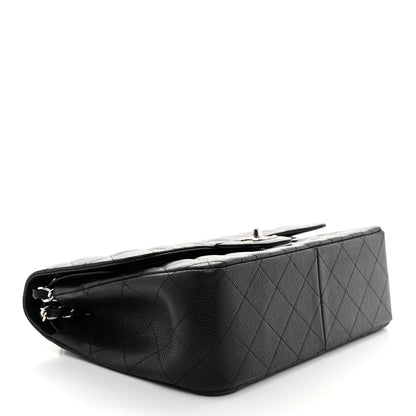 Chanel Caviar Quilted Jumbo Double Flap Black 4 of 10